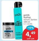 Strand Matte Matt-Paste von got2b für 4,49 € bei budni im Angebot Strand Matte Matt-Paste von got2b im aktuellen budni Prospekt