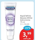 budni - Beauty White Zahncreme Angebot im Prospekt Beauty White Zahncreme bei budni im Prospekt "" für 3,99 €