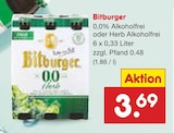 Aktuelles 0,0% Alkoholfrei oder Herb Alkoholfrei Angebot bei Netto Marken-Discount in Nettetal ab 3,69 €