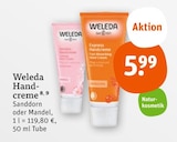 Handcreme von Weleda im aktuellen tegut Prospekt für 5,99 €