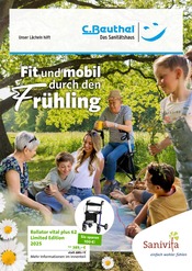 Aktueller Curt Beuthel GmbH & Co. KG Sanitätshaus Prospekt in Gevelsberg und Umgebung, "Fit und mobil durch den Frühling" mit 6 Seiten, 13.03.2025 - 31.05.2025