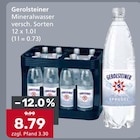 Aktuelles Mineralwasser Angebot bei Getränke König in Augsburg ab 8,79 €