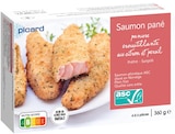 Saumon pané ASC - Picard en promo chez Picard Boulogne-Billancourt à 9,89 €