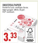 UNIVERSALPAPIER Angebote bei Marktkauf Rheine für 3,33 €