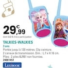 Talkies-walkies - LEXIBOOK à 29,99 € dans le catalogue JouéClub