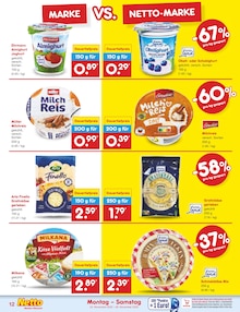 Milch im Netto Marken-Discount Prospekt "Aktuelle Angebote" mit 54 Seiten (Wuppertal)