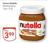 Nutella im Angebot bei GLOBUS in Gera Nutella Angebote von Ferrero bei GLOBUS Gera für 3,99 €