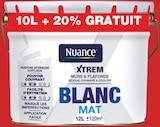 Peinture xtrem murs et plafonds blanc - Nuance - Bricorama à Laon Peinture xtrem murs et plafonds blanc - Nuance en promo chez Bricorama Laon à 27,14 €