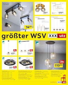 LED-Lampe im XXXLutz Möbelhäuser Prospekt "Deutschlands größter WSV" mit 12 Seiten (Stuttgart)