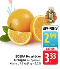 EDEKA Bermatingen - Herzstücke Orangen Angebot im Prospekt Herzstücke Orangen bei EDEKA im Bermatingen Prospekt für 2,99 €