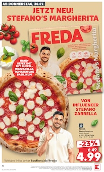 Pizza im aktuellen Kaufland Prospekt (Regensburg) Pizza im Kaufland Prospekt "Hier bin ich richtig" mit 66 Seiten (Regensburg)