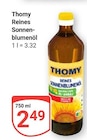 Reines Sonnenblumenöl Angebote von Thomy bei GLOBUS Salzgitter für 2,49 €
