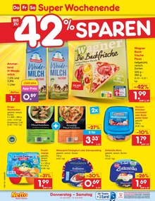 Milch im Netto Marken-Discount Prospekt "Aktuelle Angebote" mit 69 Seiten (Hamburg)