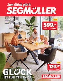 Aktueller Segmüller Prospekt (Asselfingen, 6 Seiten zum blättern Segmüller Prospekt Zum Glück gibt’s Segmüller - Glückswochen mit 6 Seiten