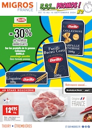 Migros France Catalogue "3,2,1… PROMOS !", 28 pages, Fessy,  10/09/2024 - 15/09/2024