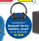 Lidl - Bluetooth-On-Ear- Kopfhörer „Sound“ Angebot im Prospekt Bluetooth-On-Ear- Kopfhörer „Sound“ bei Lidl im Prospekt "" für 19,99 €