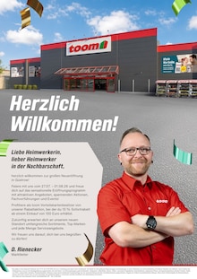 Aktueller toom Baumarkt Prospekt "Respekt, wer's selber macht." Aktueller toom Baumarkt Prospekt