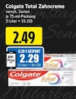 EDEKA - Total Zahncreme Angebot im Prospekt Total Zahncreme bei EDEKA im Prospekt "" für 2,29 €