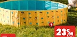 Piscine jaune taille M en promo chez Animalis Villemomble à 23,99 €