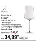 Glas-Serie Sensa im Angebot bei METRO in Eisenach Glas-Serie Sensa Angebote von Zwiesel Glas bei METRO Eisenach für 41,64 €