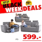 Aktuelles Benito 3-Sitzer + 2-Sitzer Sofa Angebot bei Seats and Sofas in Regensburg ab 599,00 €