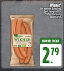EDEKA Sonnen - Wiener Angebot im Prospekt Wiener bei EDEKA im Sonnen Prospekt für 2,79 €