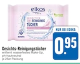 Gesichts-Reinigungstücher von elkos im aktuellen EDEKA Prospekt für 0,95 €