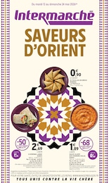 Catalogue Supermarchés Intermarché Super en cours à Dijon et alentours, SAVEURS D'ORIENT, 8 pages, 12/05/2026 - 24/05/2026