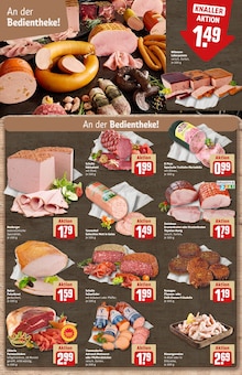 Mettwurst im REWE Prospekt "Dein Markt" mit 34 Seiten (Hamburg)