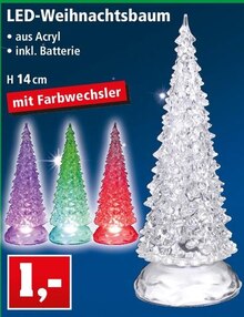 LED-Weihnachtsbaum bei Thomas Philipps in Bottrop LED-Weihnachtsbaum im Angebot bei Thomas Philipps Bottrop für 1,00 €