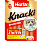 Knacki Original - HERTA en promo chez Carrefour Market Boulogne-Billancourt à 3,80 €