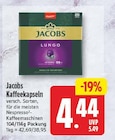 Kaffeekapseln von Jacobs für 4,44 € bei EDEKA im Angebot Kaffeekapseln von Jacobs im aktuellen EDEKA Prospekt