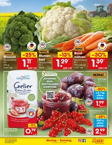 Gemüse im Netto Marken-Discount Prospekt "Aktuelle Angebote" mit 75 Seiten (Pforzheim)