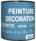 Peinture decoration azurite satin 0,5l dans le catalogue Décor Discount