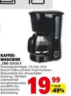 Aktuelles KAFFEE-MASCHINE Angebot bei Marktkauf in Heilbronn ab 19,99 €