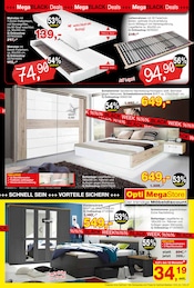 Aktueller Opti-Megastore Prospekt mit Lattenrost, "Mega Black Deals", Seite 7