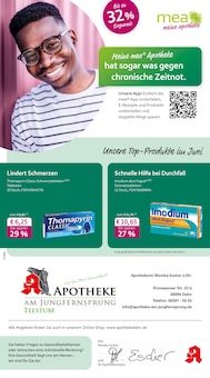 Aktueller mea - meine apotheke Prospekt für Dahn und Ungebung, Seiten zum blättern mea - meine apotheke Prospekt Unsere Juni-Angebote mit Seiten in Dahn und Umgebung