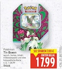 Tin Boxen von Pokémon im aktuellen E center Prospekt