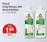 Essig Reiniger Angebote von Frosch bei V-Markt Regensburg für 1,69 €