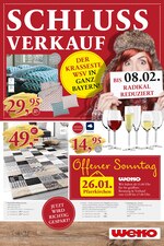 WEKO Wohnen Prospekt "SCHLUSSVERKAUF", 16 Seiten, für Mühldorf, 24.01.2020 - 08.02.2020 WEKO Wohnen Prospekt "SCHLUSSVERKAUF", 16 Seiten, für Mühldorf, 24.01.2020 - 08.02.2020