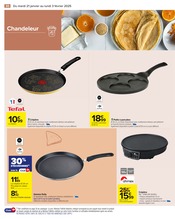 Tefal Angebote im Prospekt "CHANDELEUR" von Carrefour auf Seite 32