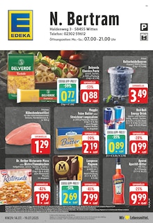 Aktueller EDEKA Prospekt "Aktuelle Angebote" für Witten Aktueller EDEKA Prospekt für Witten mit Seiten