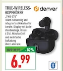 Aktuelles TRUE-WIRELESS-KOPFHÖRER TWE-57B Angebot bei Marktkauf in Bielefeld ab 6,99 €