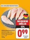 Hähncheninnenfilet für 0,99 € bei E center im Angebot Hähncheninnenfilet im aktuellen E center Prospekt