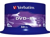 43550 Datalife Plus DVD+R 4,7 16X Rohling von VERBATIM im aktuellen MediaMarkt Saturn Prospekt für 19,99 €