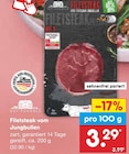 Filetsteak vom Jungbullen von GUT PONHOLZ im aktuellen Netto Marken-Discount Prospekt für 3,29 €