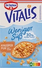 Vitalis Müsli im tegut Prospekt Vitalis Müsli von Dr. Oetker im aktuellen tegut Prospekt für 2,49 €