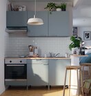 Cuisine équipée gris 6 meubles avec électroménager - ELEKI - Leroy Merlin à Antibes Cuisine équipée gris 6 meubles avec électroménager - ELEKI en promo chez Leroy Merlin Antibes à 899,00 €