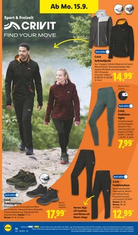 Herren Sporthose Angebot im Lidl Prospekt, gültig von 15.09.2025 bis 20.09.2025 Herren Sporthose Angebot im aktuellen Lidl Prospekt auf Seite 26