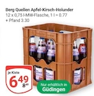 Berg Quellen Apfel-Kirsch-Holunder im aktuellen GLOBUS Prospekt